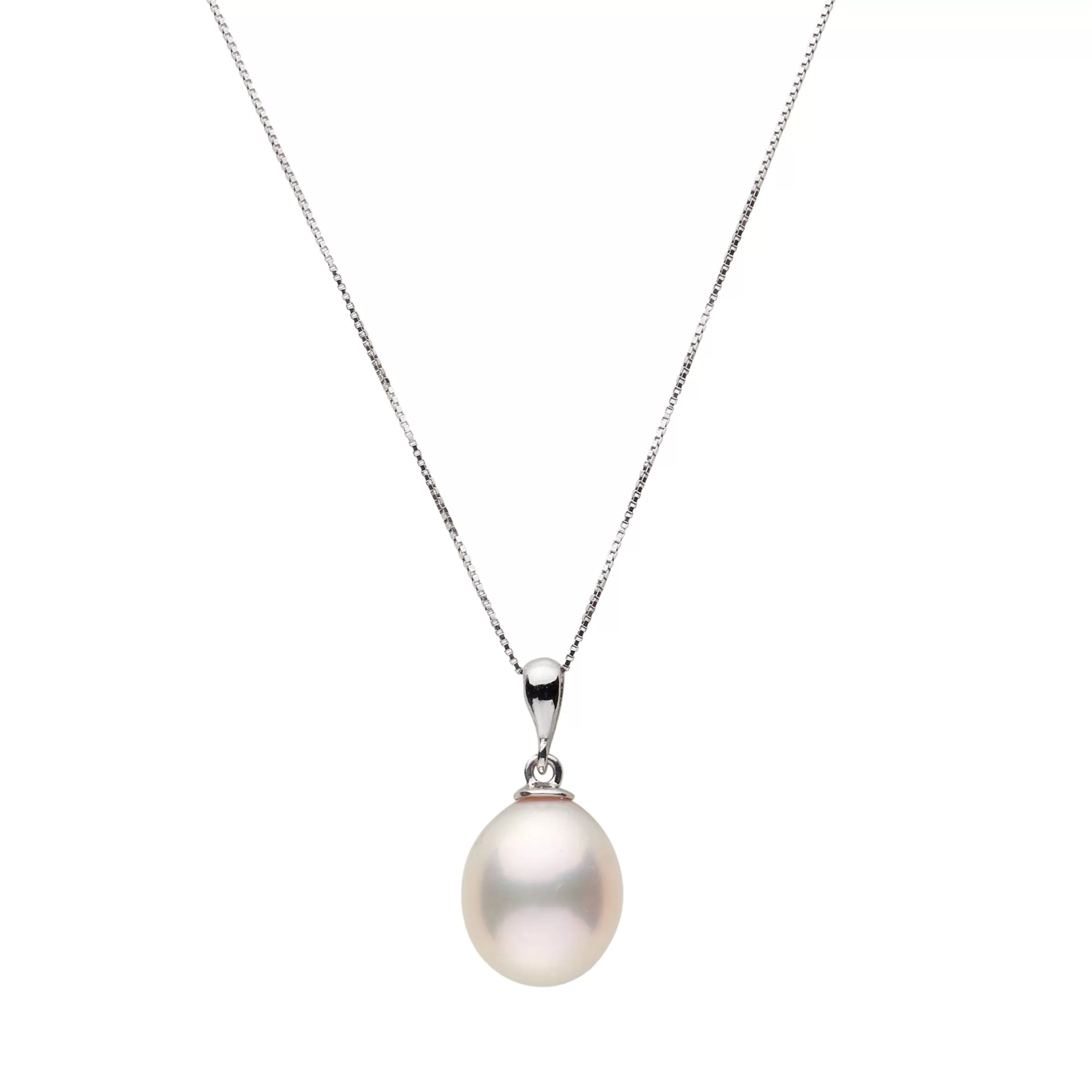 10.0-11.0 mm AAA Pastel Lavender Freshwater Drop Pearl Grace Pendant