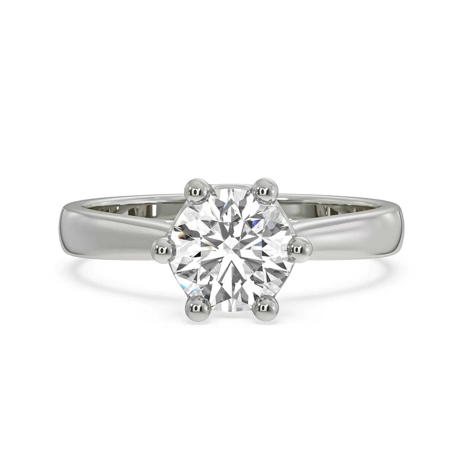 1.00 CT Regal Solitaire Ring