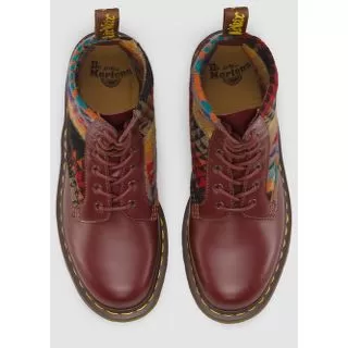 1460 Cherry Red Pendleton Smooth Pagosa Springs Lace Up Boot