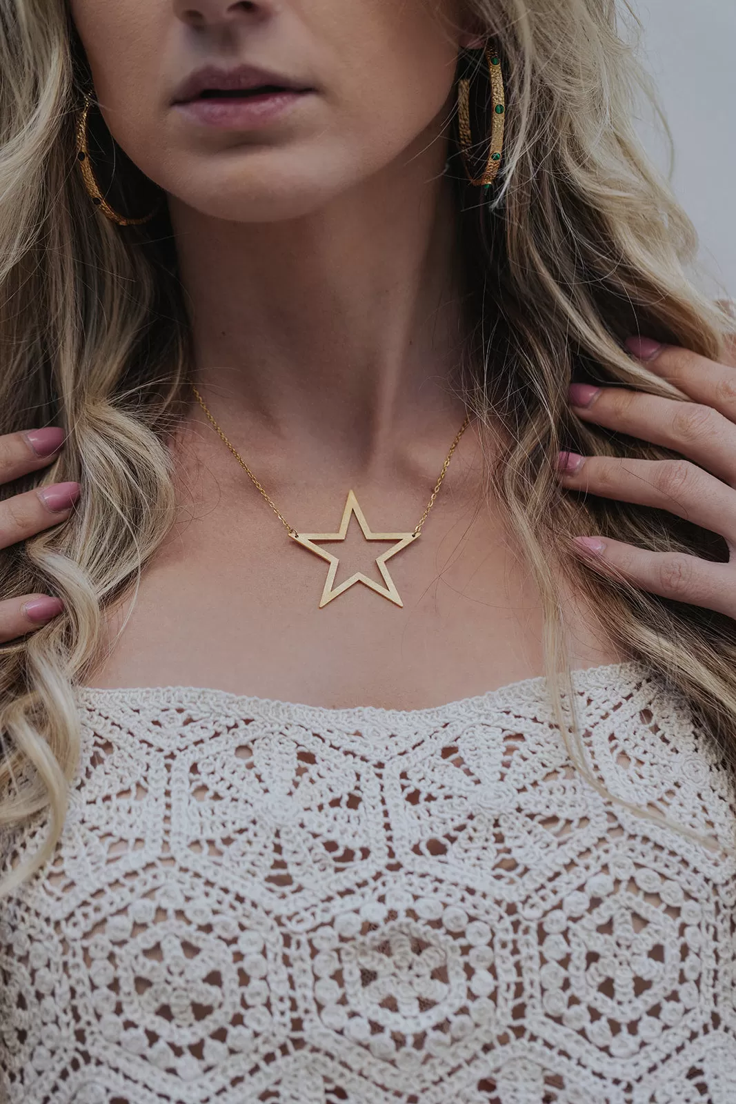 316L Stainless Steel Capella Star Necklace