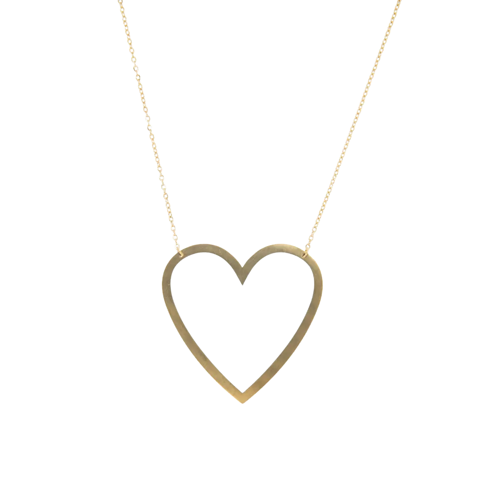 316L Stainless Steel Emily Heart Necklace