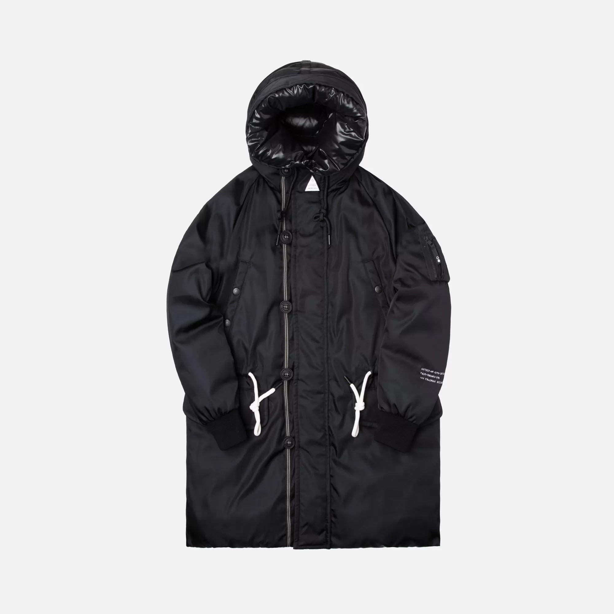 7 Moncler Fragment Tornado Jacket Giubbotto - Black