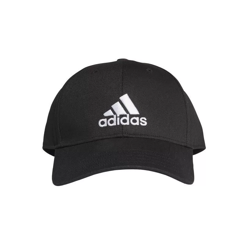 Adidas unisex 6 panel baseball cap with embroidered logo FK0891 black