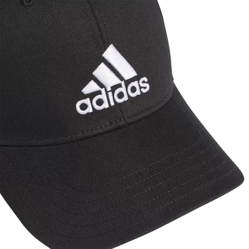 Adidas unisex 6 panel baseball cap with embroidered logo FK0891 black