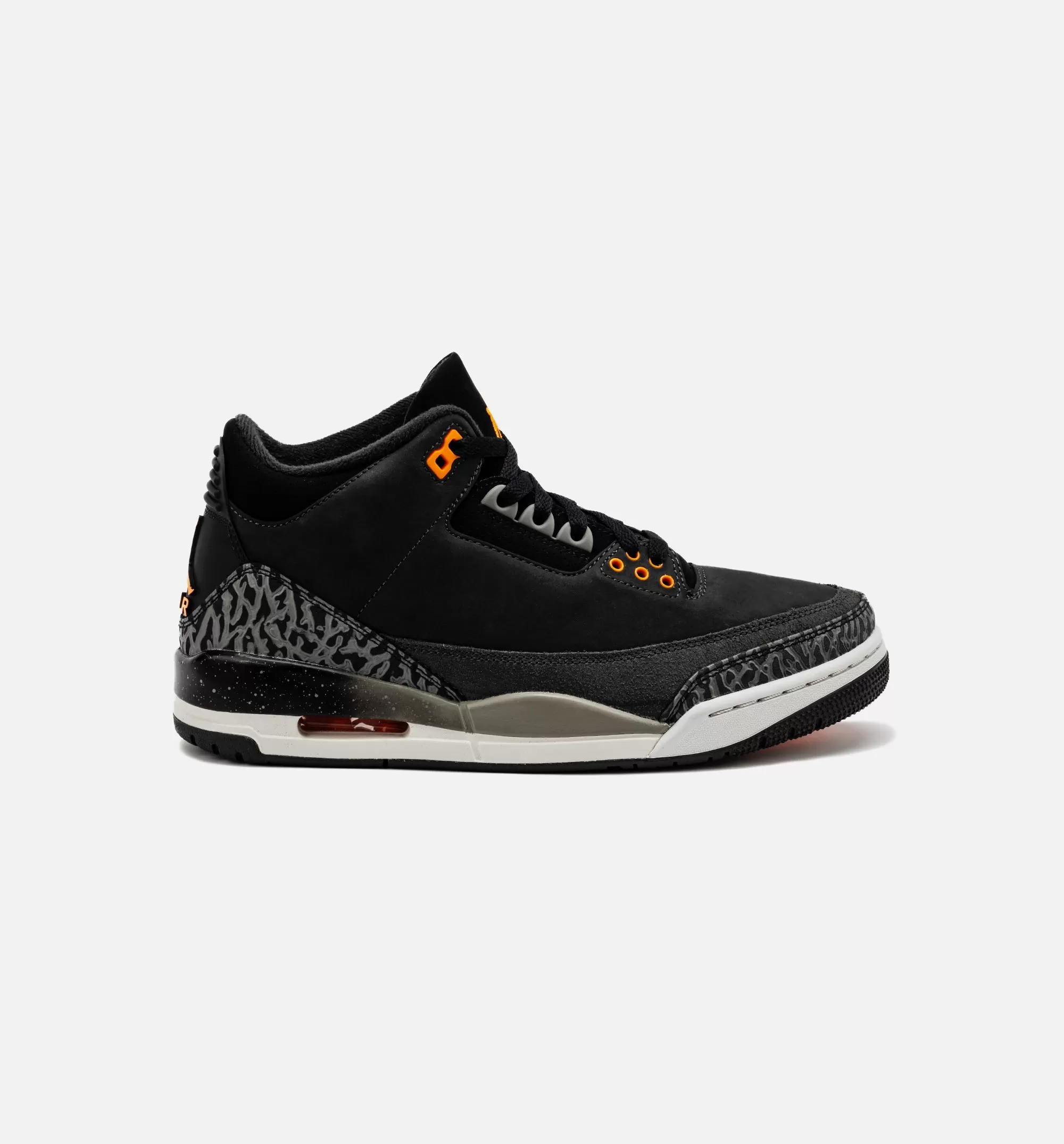 Air Jordan 3 Retro Fear Mens Lifestyle Shoe - Night Stadium/Total Orange