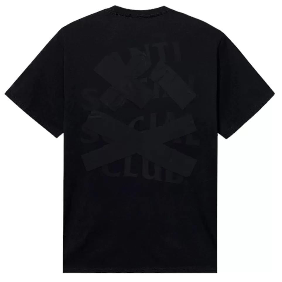 Anti Social Social Club Cancelled Tee (Tonal Black)