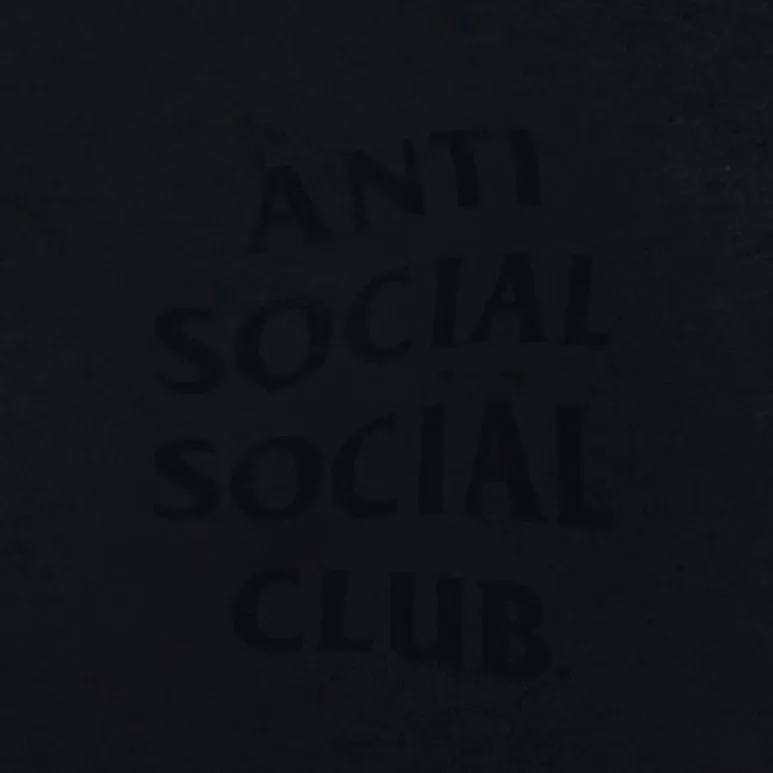 Anti Social Social Club Cancelled Tee (Tonal Black)