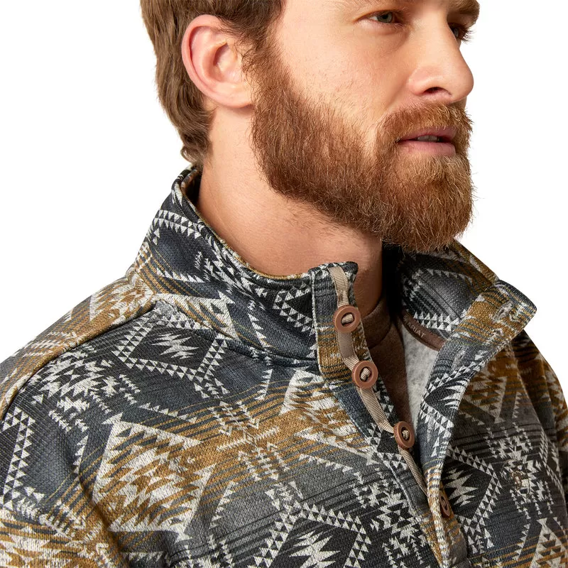 'Ariat' Men's Wesley Sweater - Brindlewood Serape Print