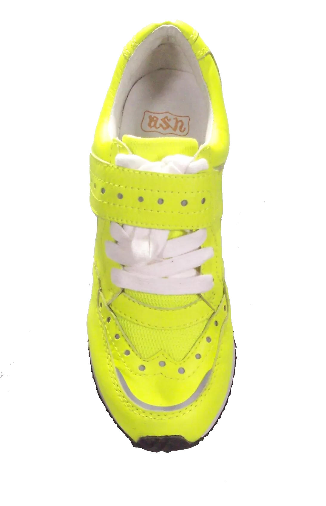 ASH Women's •Detox Ter• Wedge Sneaker 35M Citron Leather