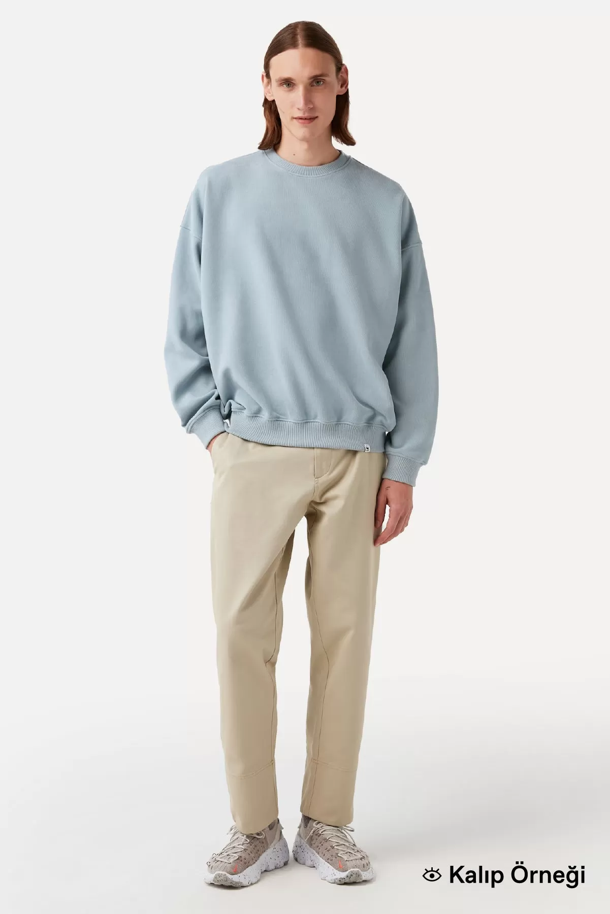 Aslan Super Soft Oversize Sweatshirt  - Antrasit