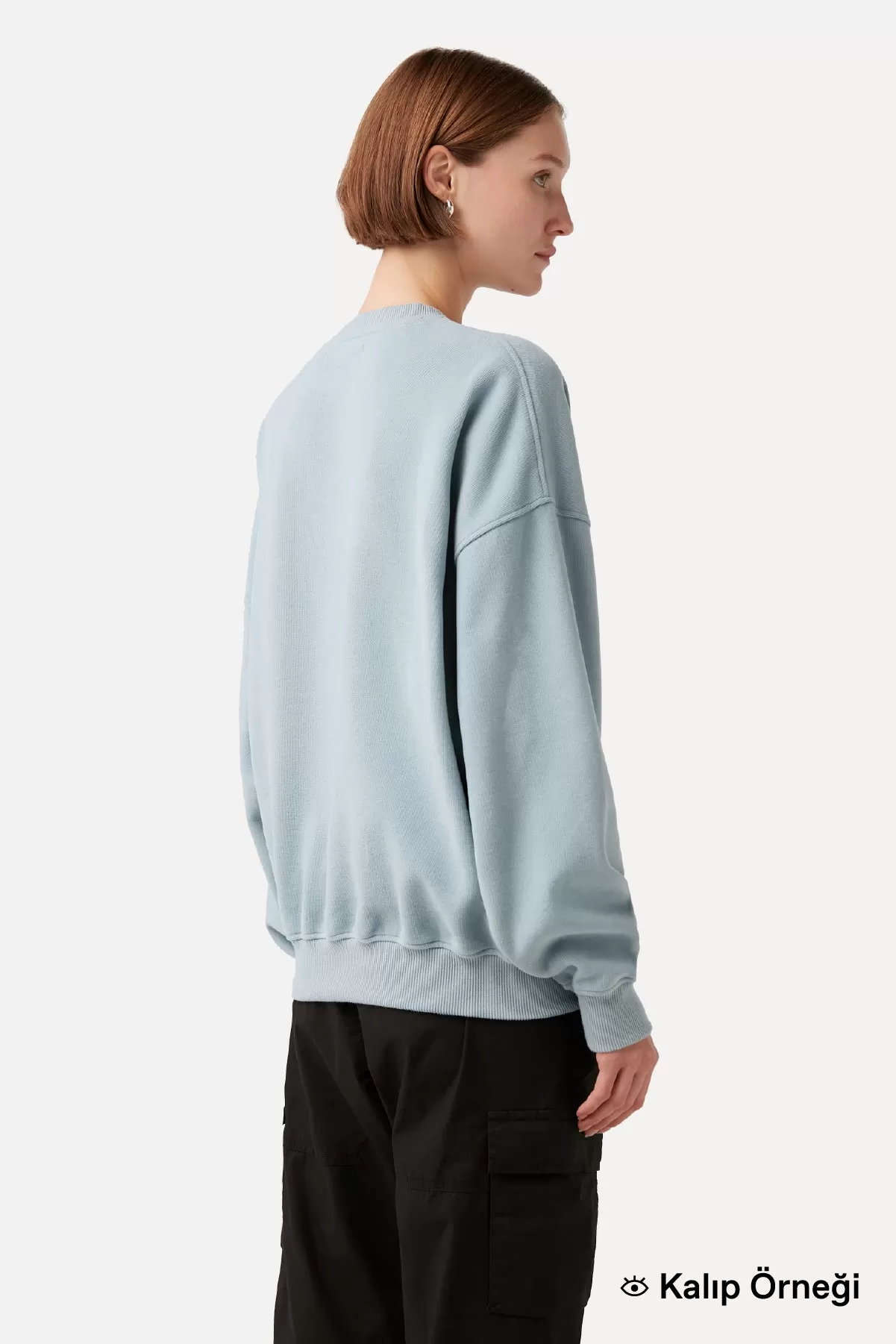 Aslan Super Soft Oversize Sweatshirt  - Antrasit