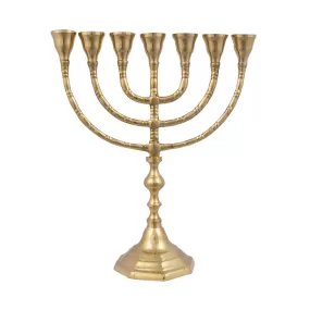 Authentic Gold Plated Menorah 10″ / 25cm