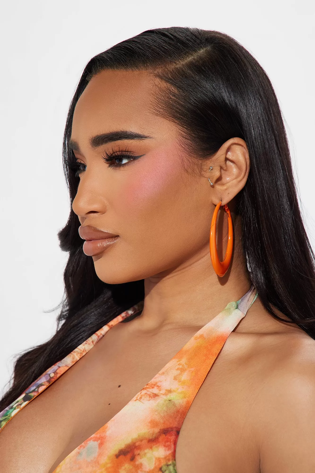 Beach Girl Summer Earring - Orange