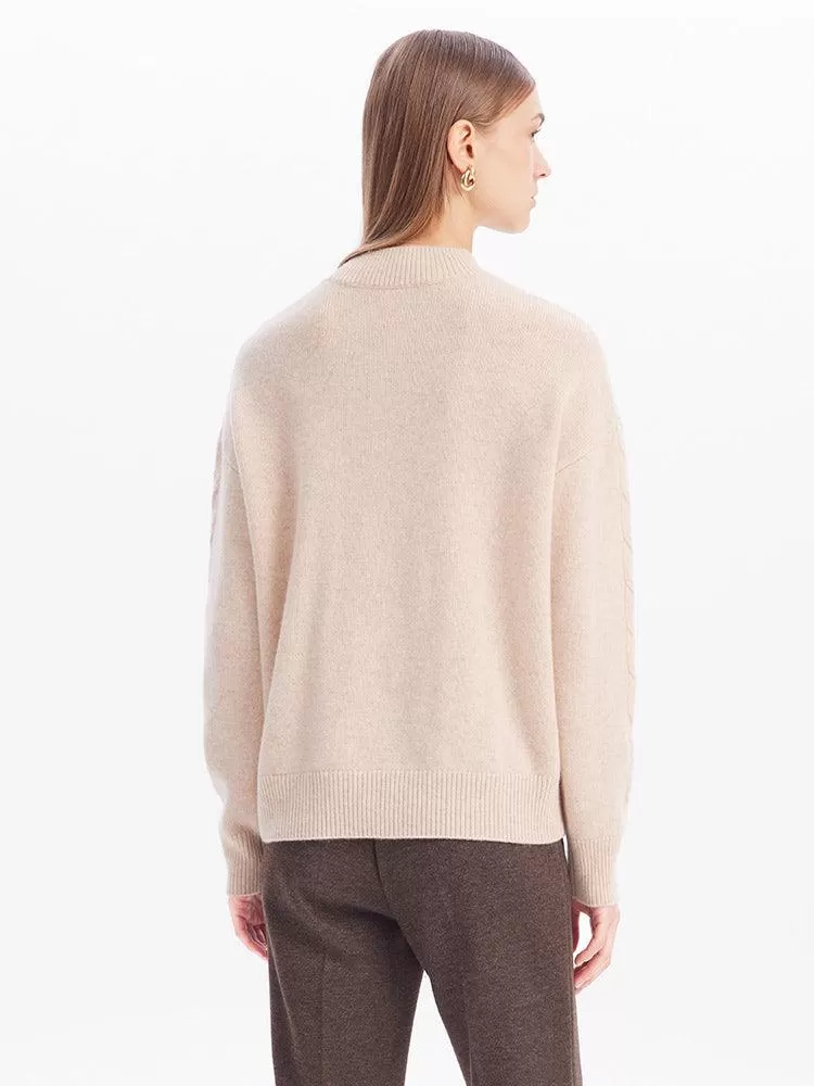 Beige Woolen Sweater