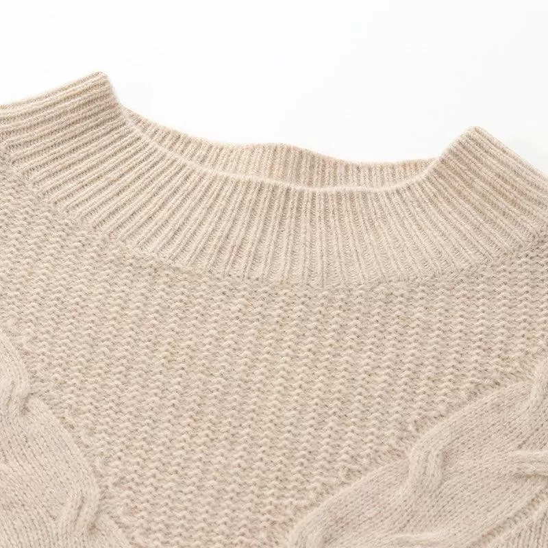 Beige Woolen Sweater