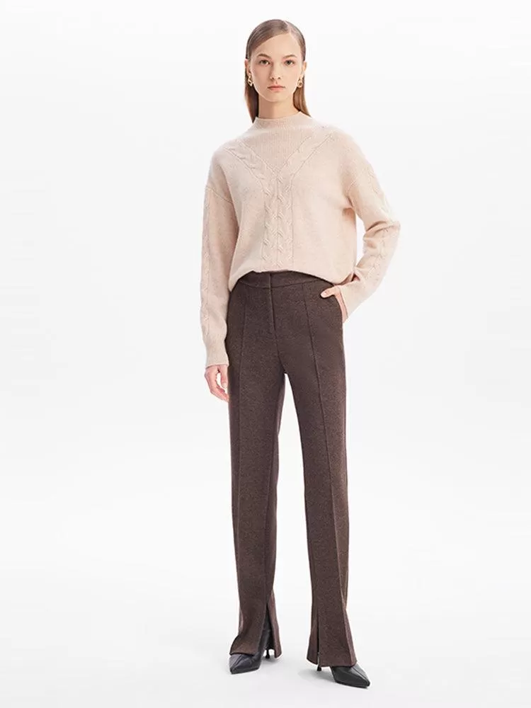 Beige Woolen Sweater