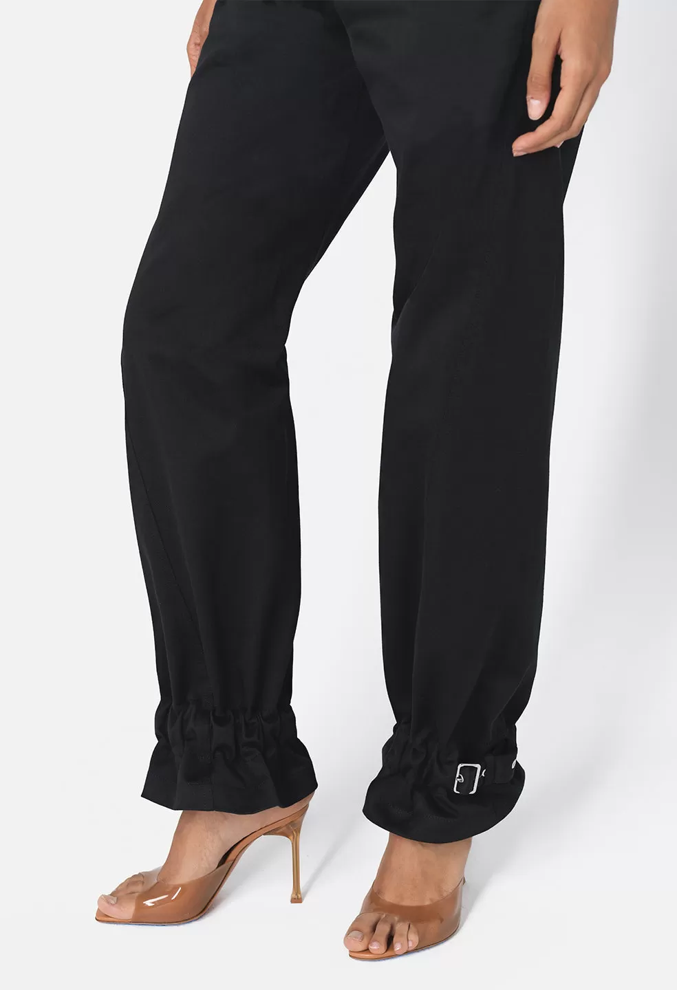 Belted Trouser / Black