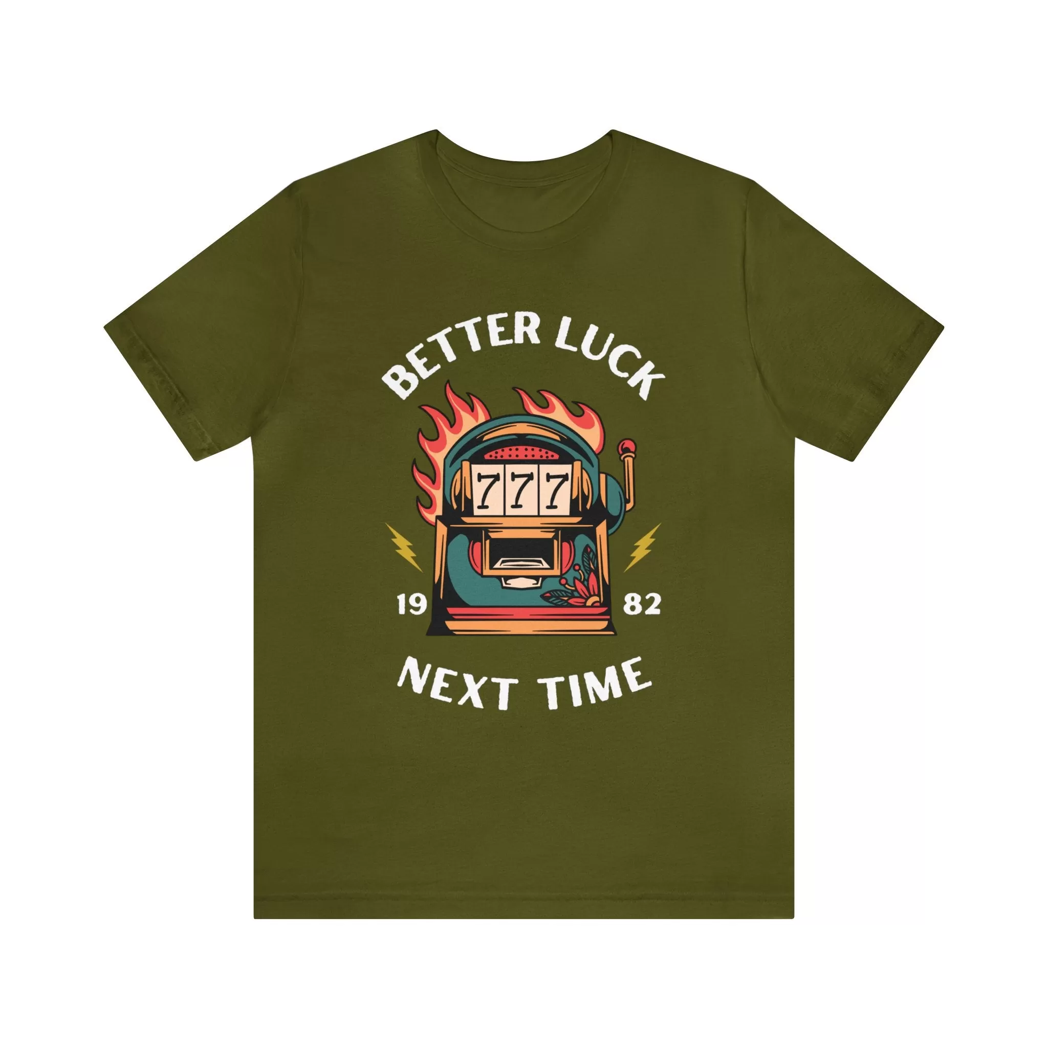 Better Luck Next Time Tattoo T-shirt / Traditional Tattoo Tee Shirt / Punk Rock Clothing Tshirt Rockabilly Psychobilly Freak Goth