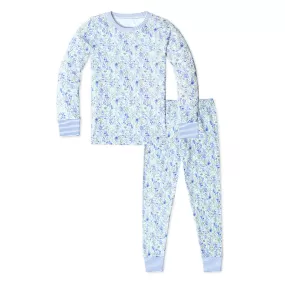 Birth Flowers Two Piece Kids Pajamas