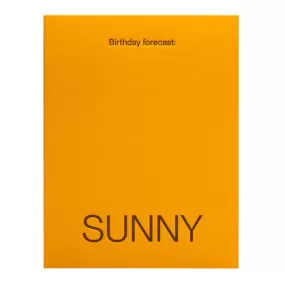 Birthday Forecast Sunny Card