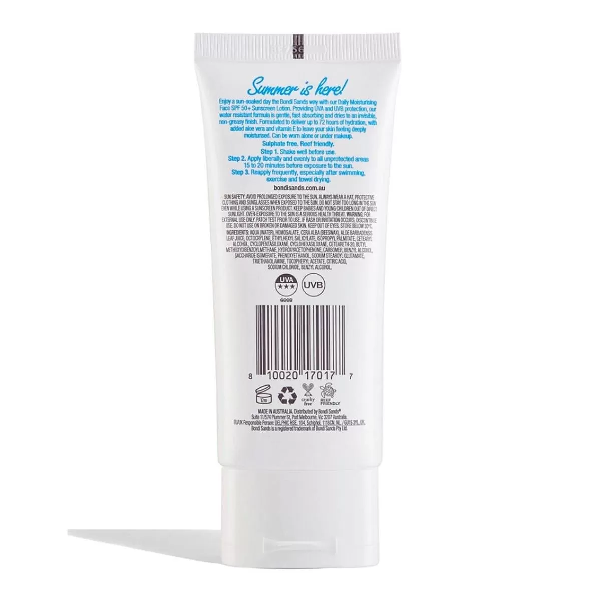 Bondi Sands | Face Sunscreen Lotion SPF50  75ml