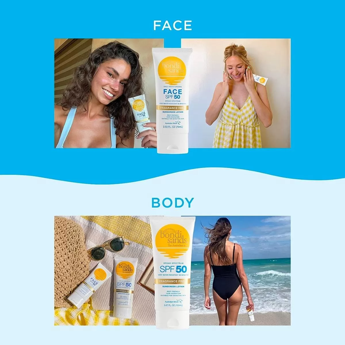 Bondi Sands | Face Sunscreen Lotion SPF50  75ml