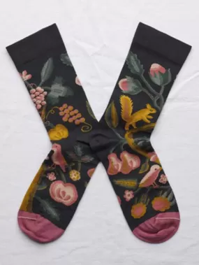 Bonne Maison: Dark Squirrel Socks