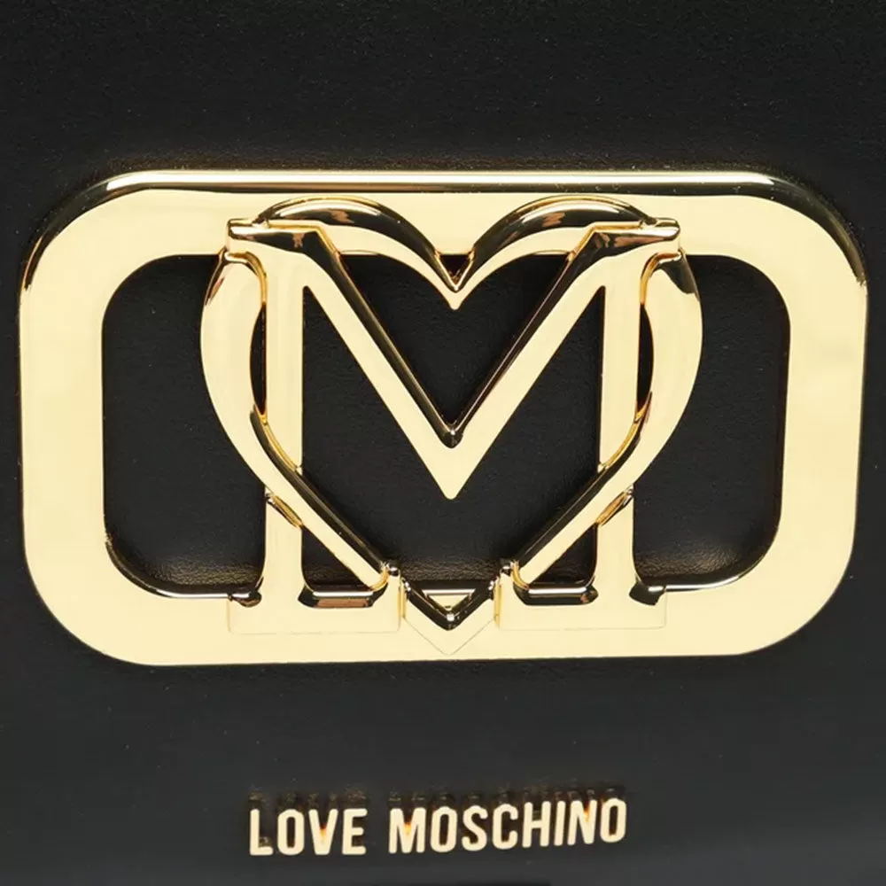 Borsa Donna a Spalla con Tracolla LOVE MOSCHINO colore Nero JC4115