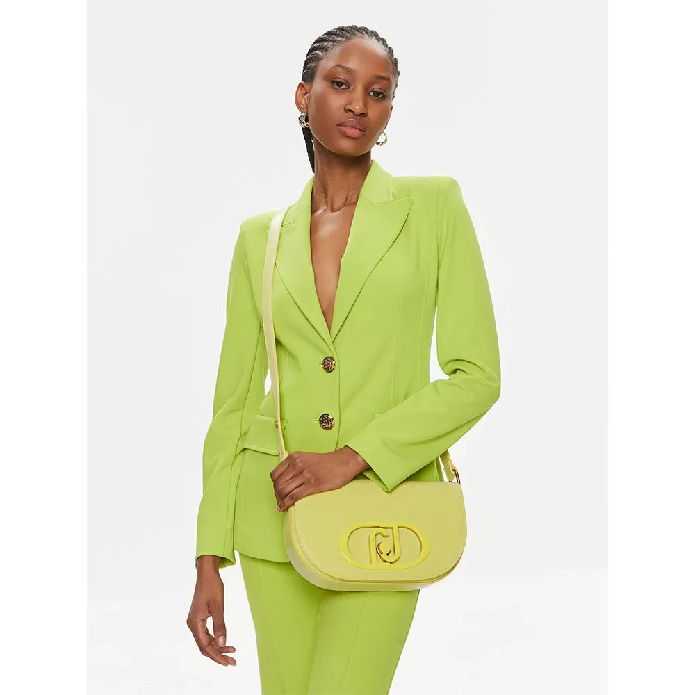 Borsa Donna a Tracolla LIU JO Verde Endive con Maxi Logo