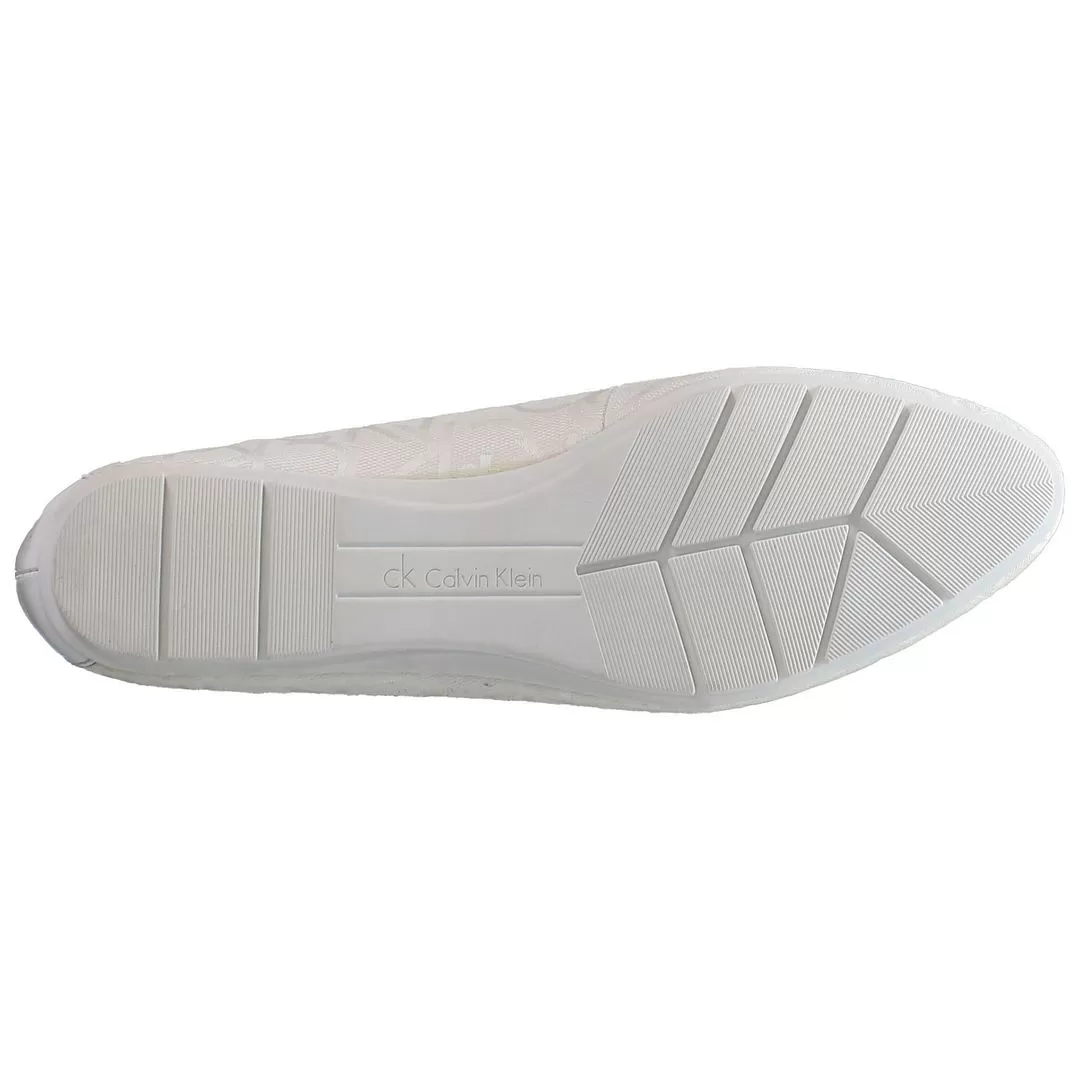 Calvin Klein Yuliana Womens White Shoes