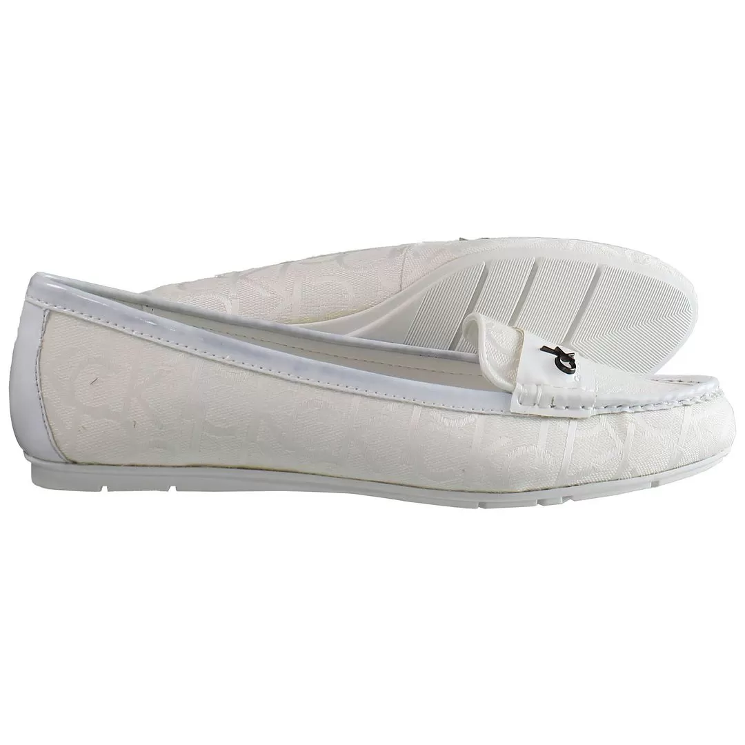 Calvin Klein Yuliana Womens White Shoes