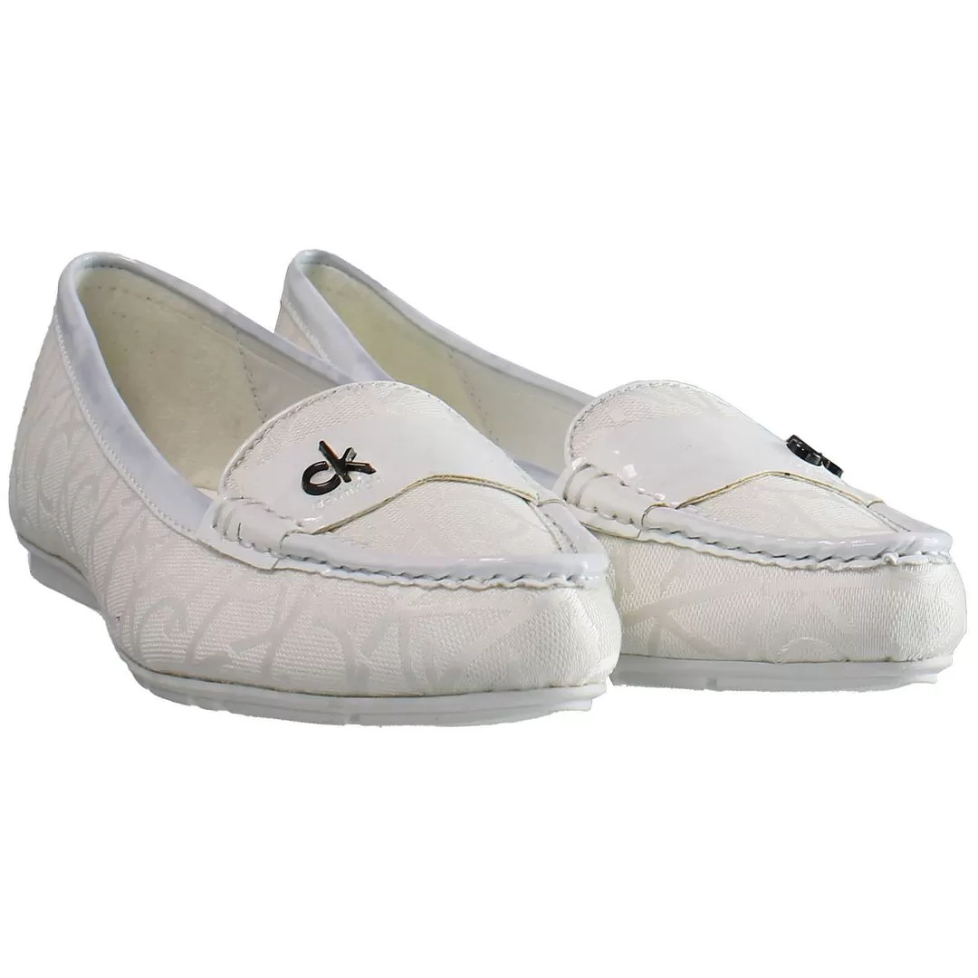 Calvin Klein Yuliana Womens White Shoes