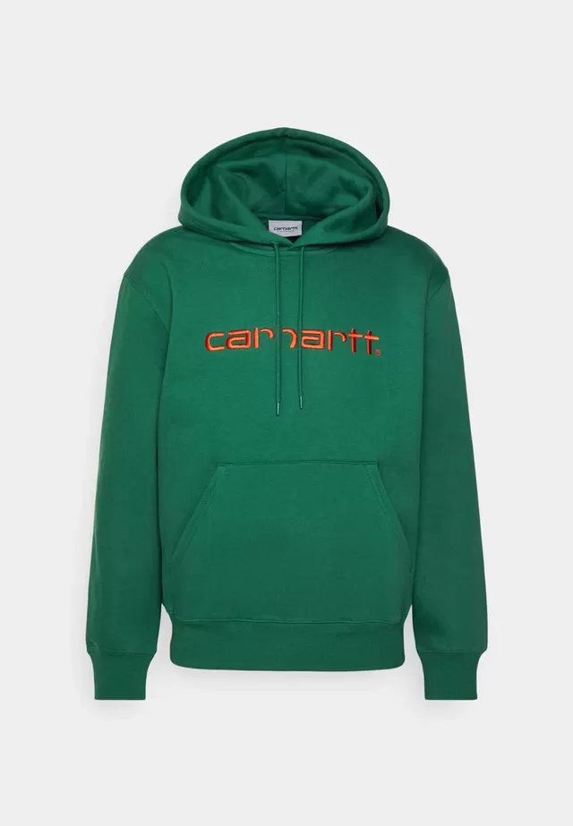 Carhartt Hoodie American Script Sweat 1030230 11Y bonsai-brick 