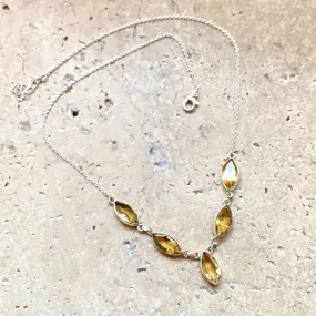 Citrine Necklace - Grace