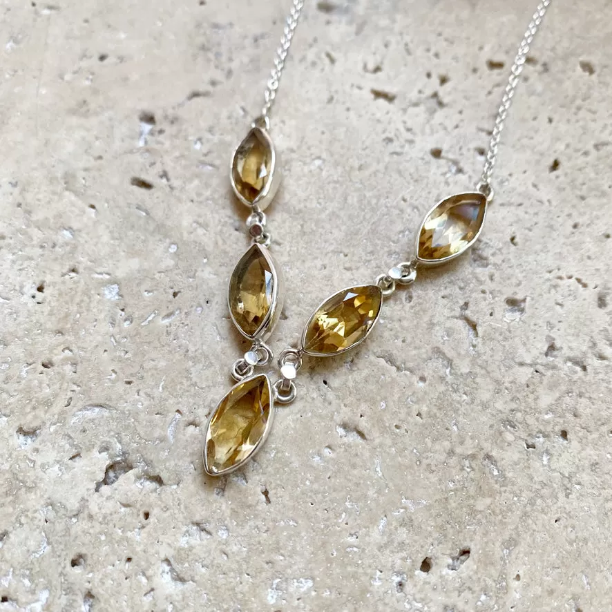 Citrine Necklace - Grace