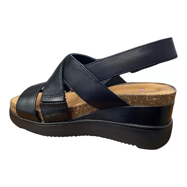 Clarks Lizby Cross Sandal 152108 black