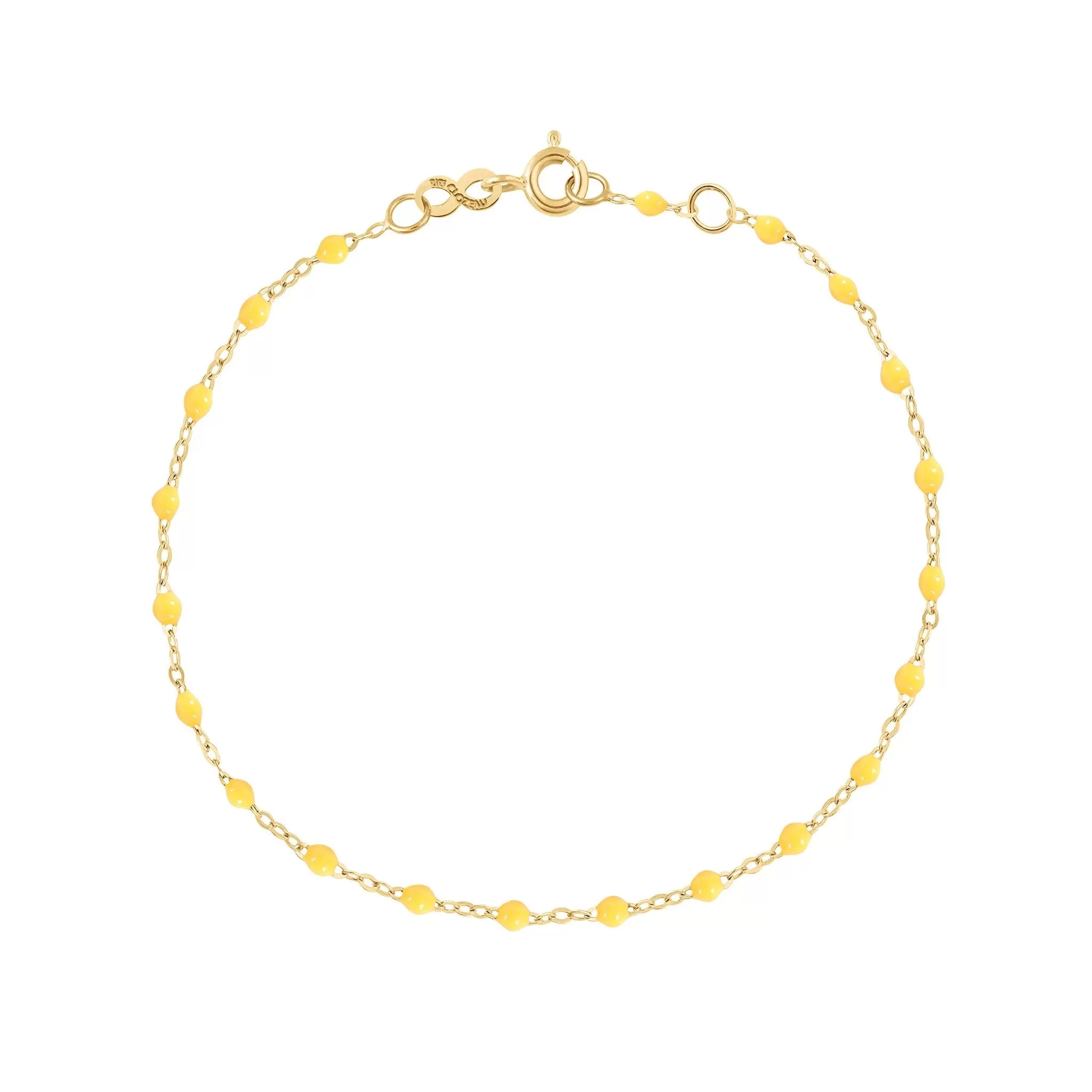 Classic Gigi Lemon bracelet, Yellow Gold, 7.5"