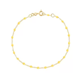 Classic Gigi Lemon bracelet, Yellow Gold, 7.5"