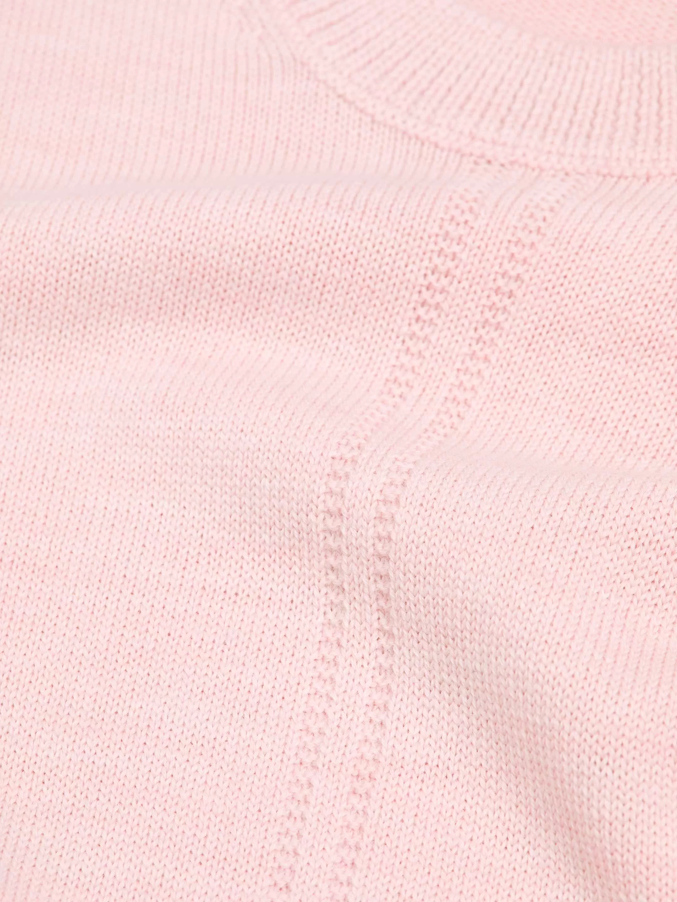 Crewneck Vest - Candyfloss Pink