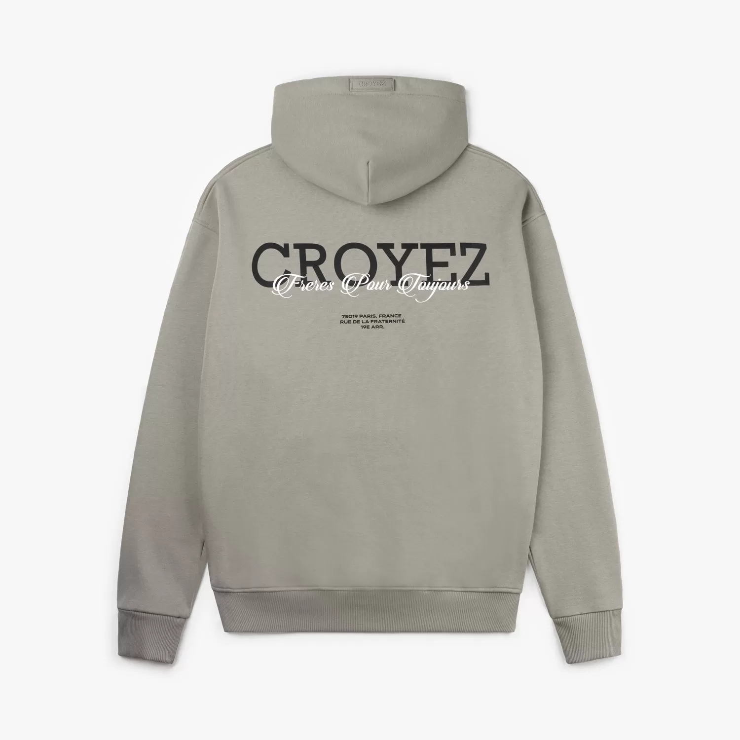 CROYEZ FRÈRES HOODIE - VINTAGE GREY