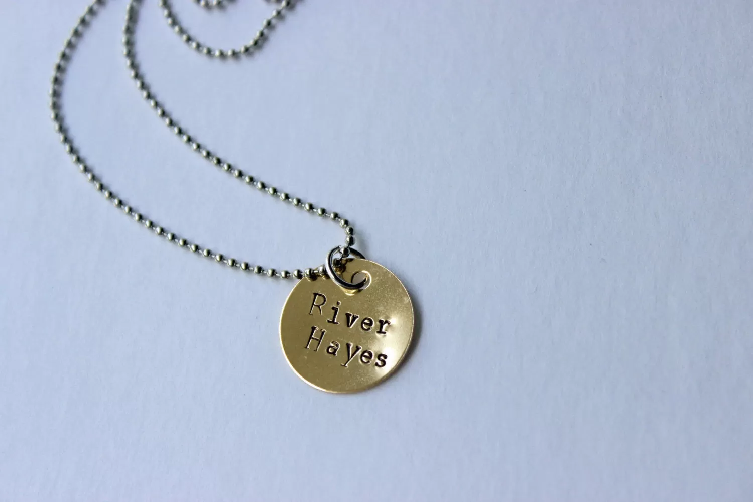 Custom Mother's Name Necklace