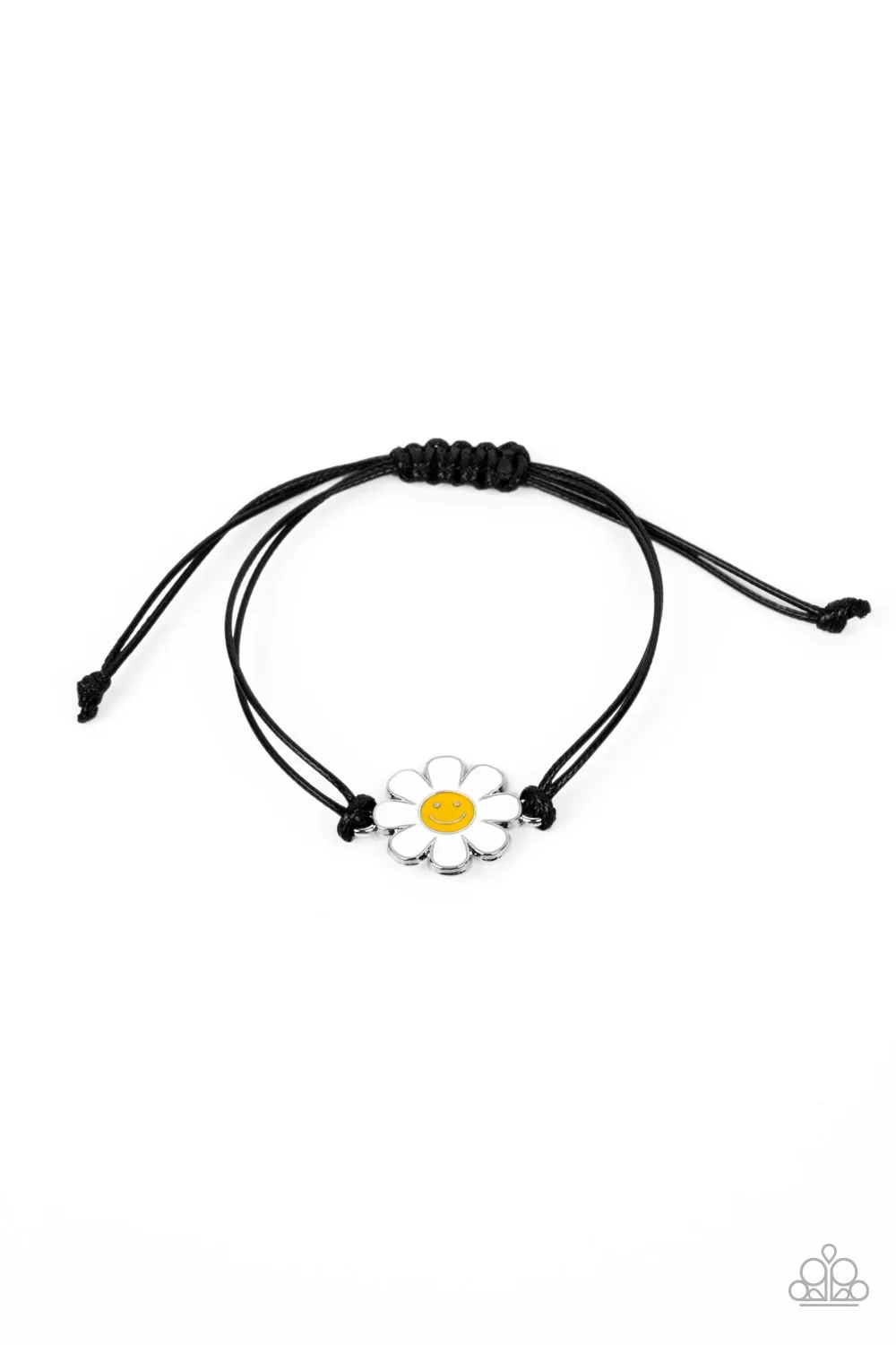 DAISY Little Thing Black & White Bracelet - Paparazzi Accessories