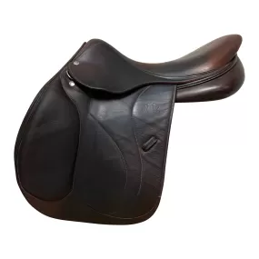 Devoucoux 2017 Biarritz S Saddle in Brown -  17.5