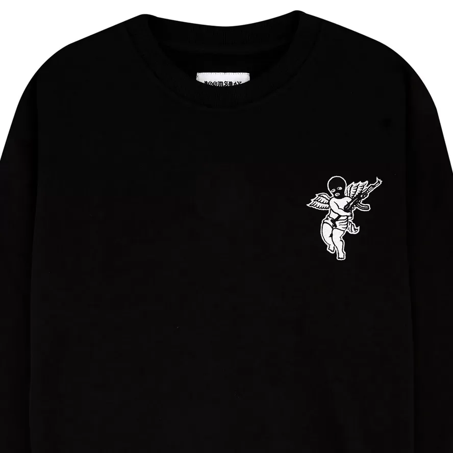 Doomsday Unisex Crewneck Sweatshirt No More Space black