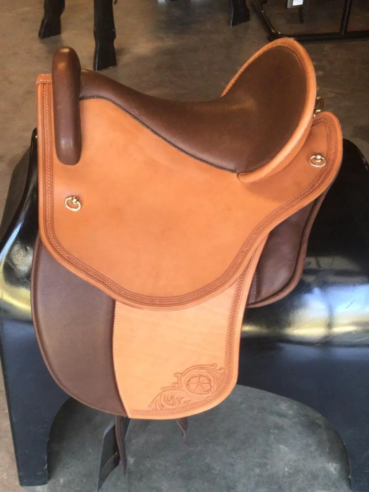 DP Saddlery Quantum with Dressage Flap 4600