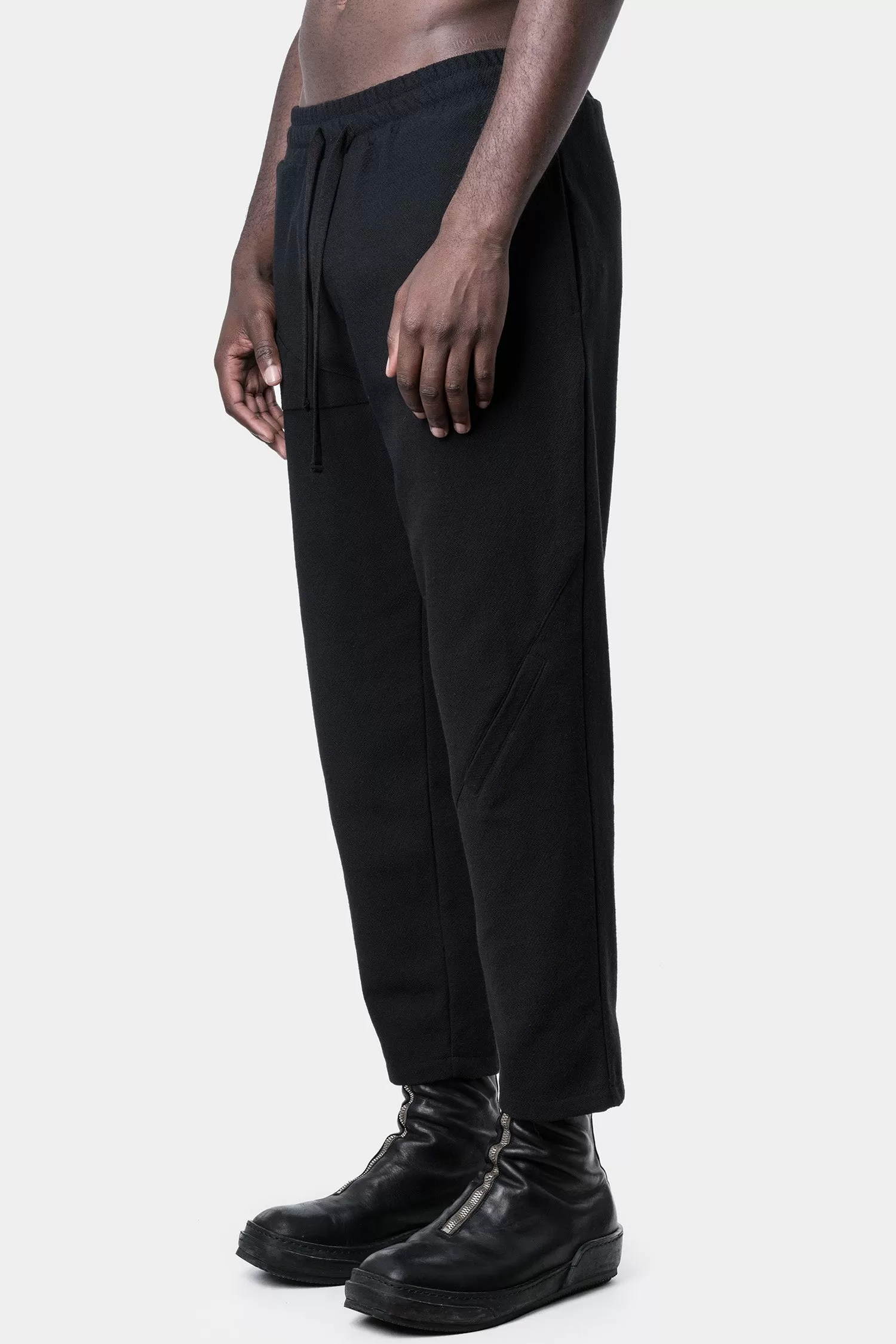 Drawstring cotton pants