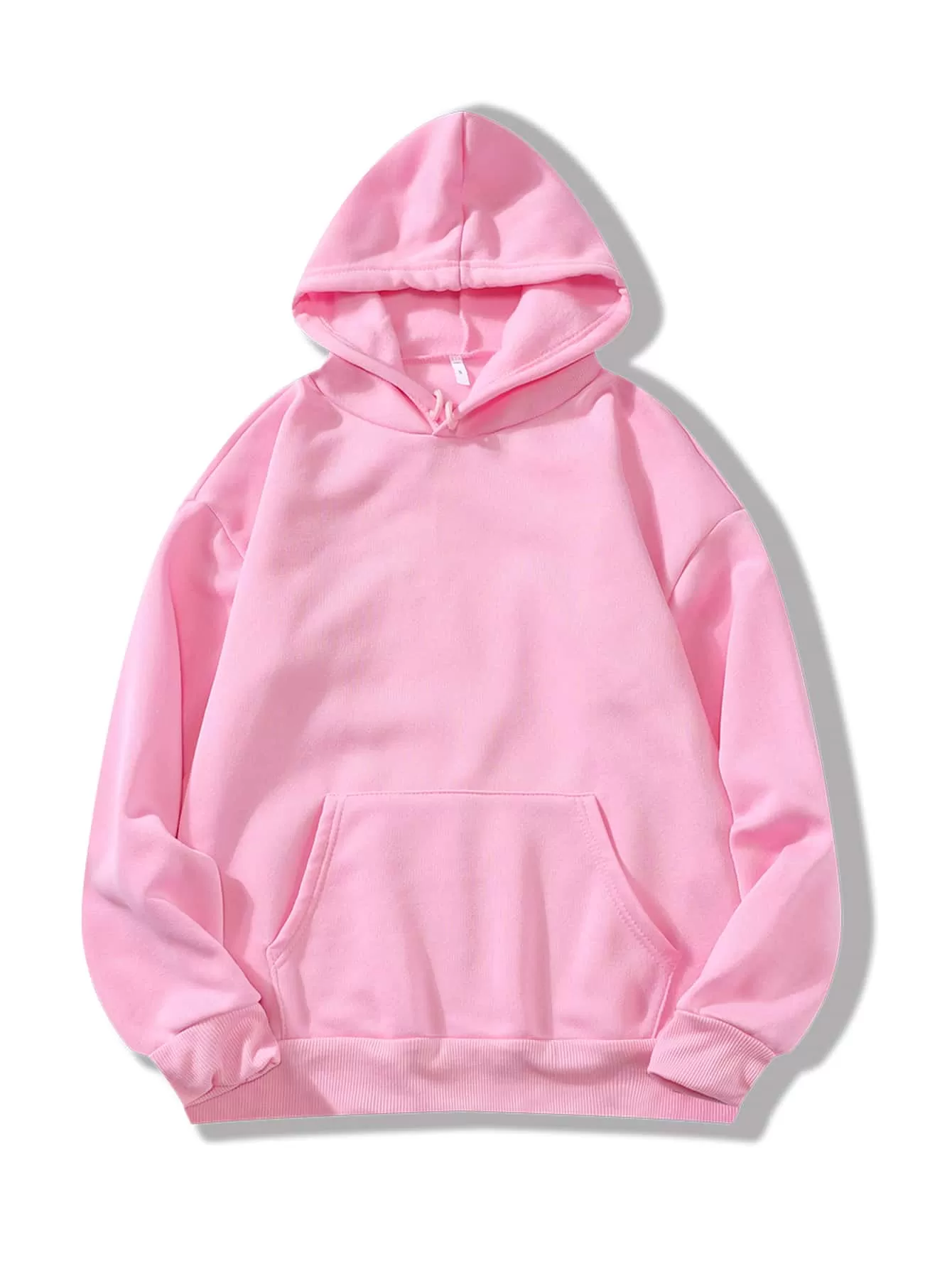 Drawstring Front Pocket Hoodie