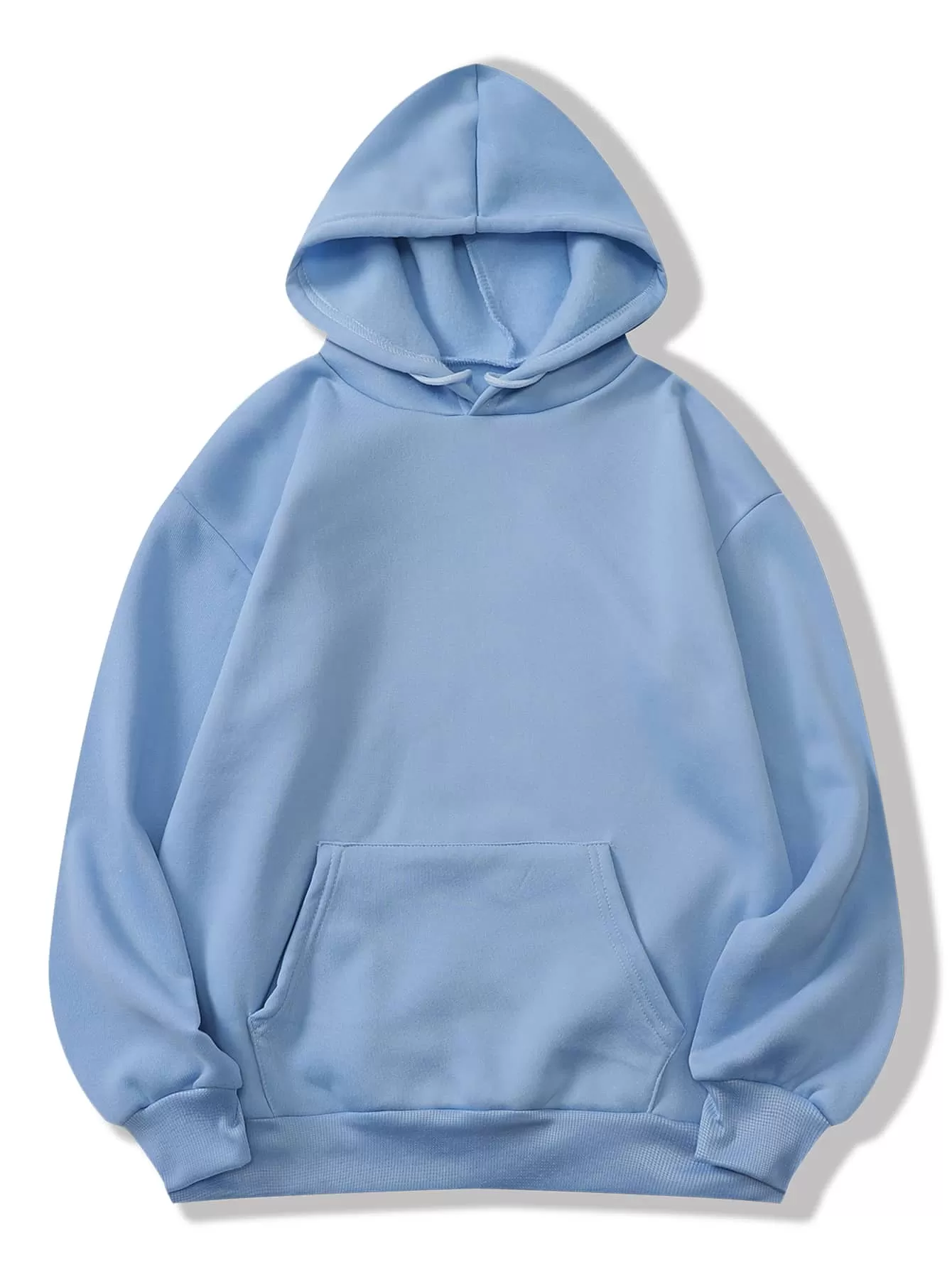 Drawstring Front Pocket Hoodie