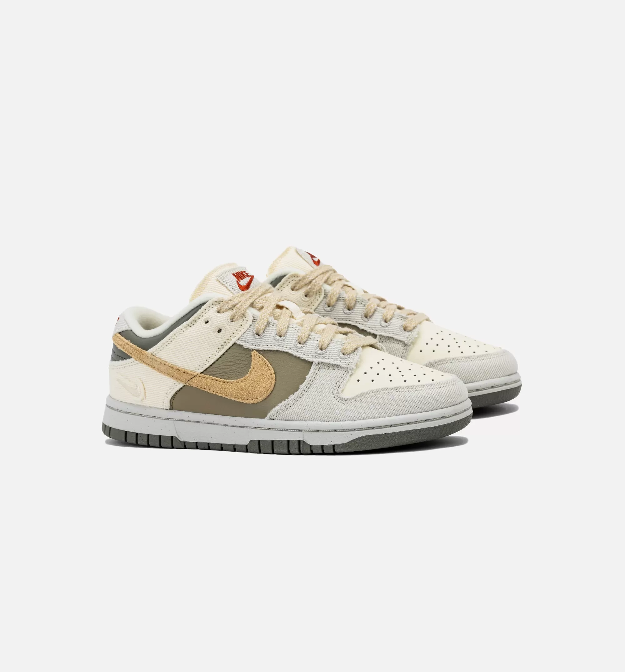 Dunk Low Womens Lifestyle Shoe - Coconut Milk/Sesame/Alabaster/Light Bone/Neutral Olive