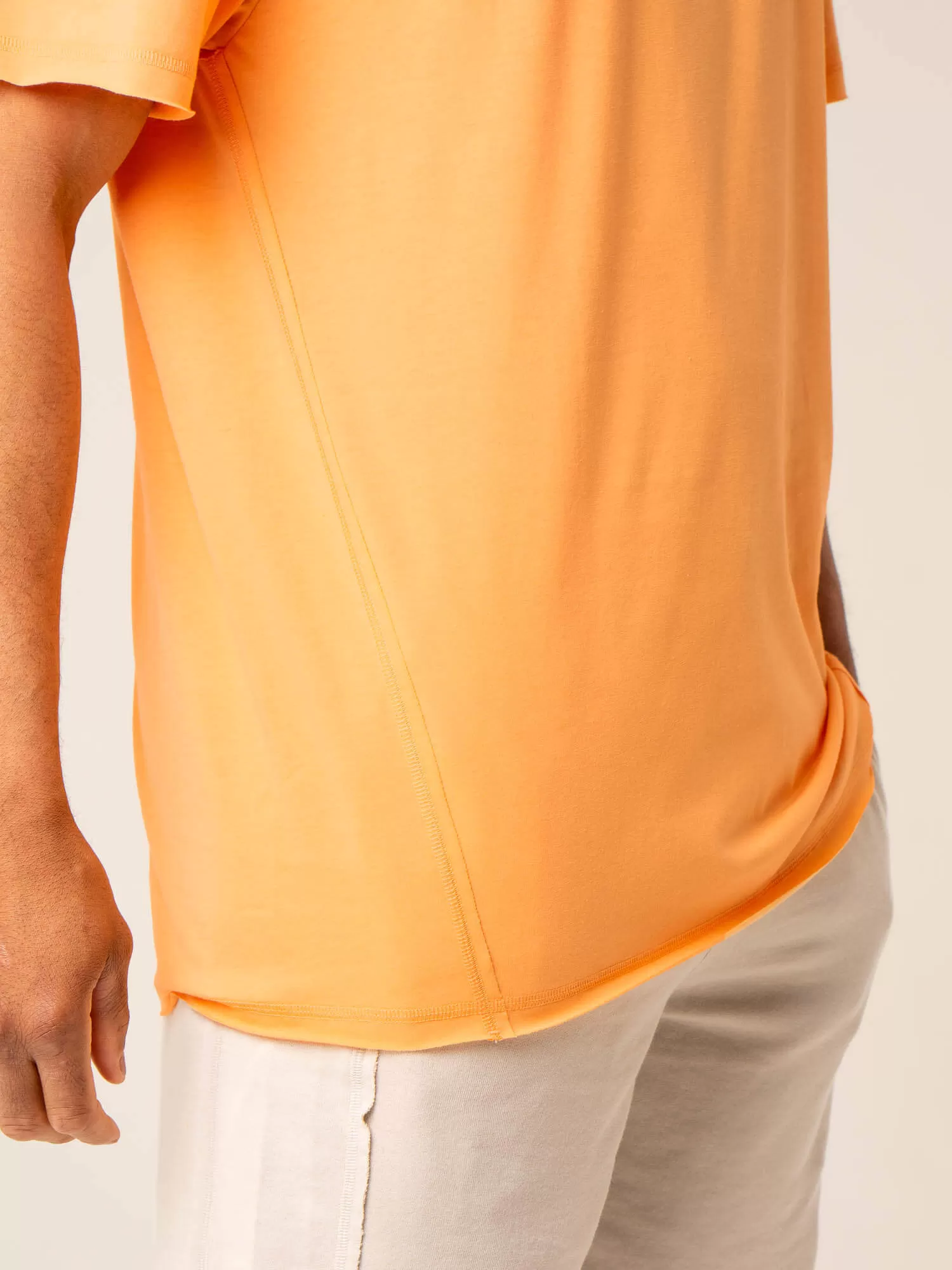 Dynamic Oversized T-Shirt - Orange Sherbet